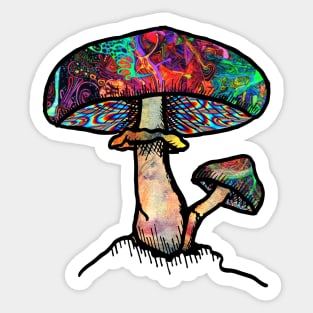 Papa Shroom Sticker